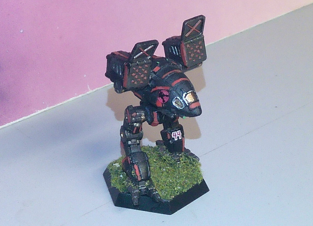 BATTLETECH CATAPULT MECH [WOLF'S DRAGOONS WOLF SPIDER] (CATALYST, PLASTIC)