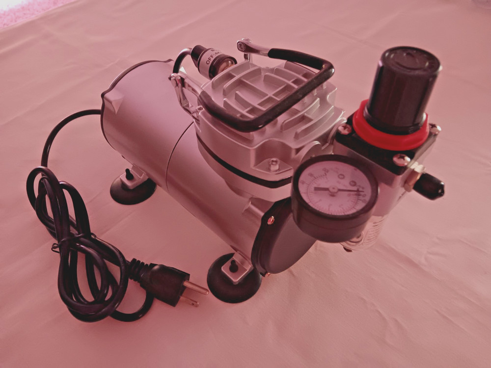 Timbertech Airbrush Compressor Set, Respirator Goggles Instructions, Quick Guide
