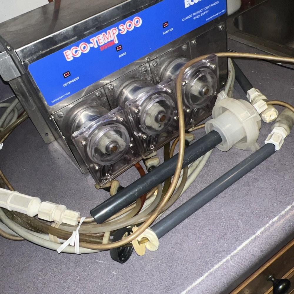 Ecolab eco-temp 300 Automatic Dishwasher Station SELLING AS IS UNKNOWN CONDITION