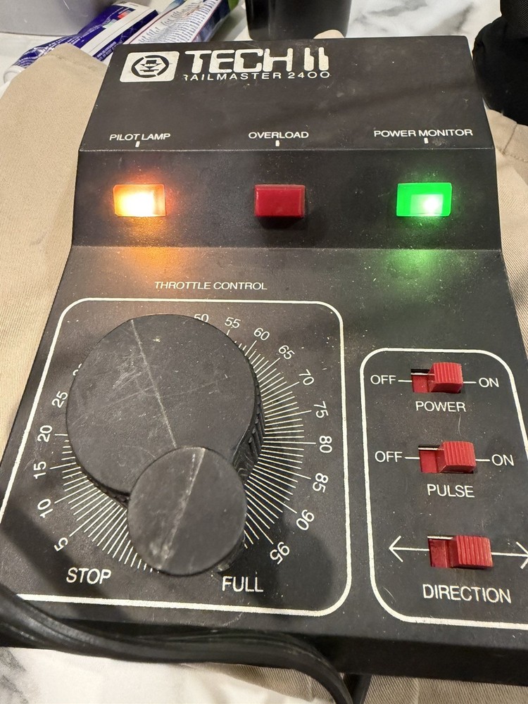 MRC Tech II Railmaster 2400 Throttle Controller Power Supply