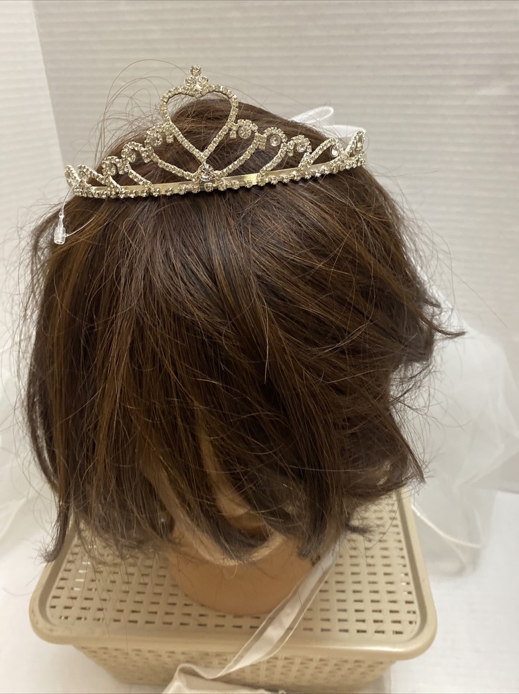 First Holy Communion Vail with purse Vail crown new