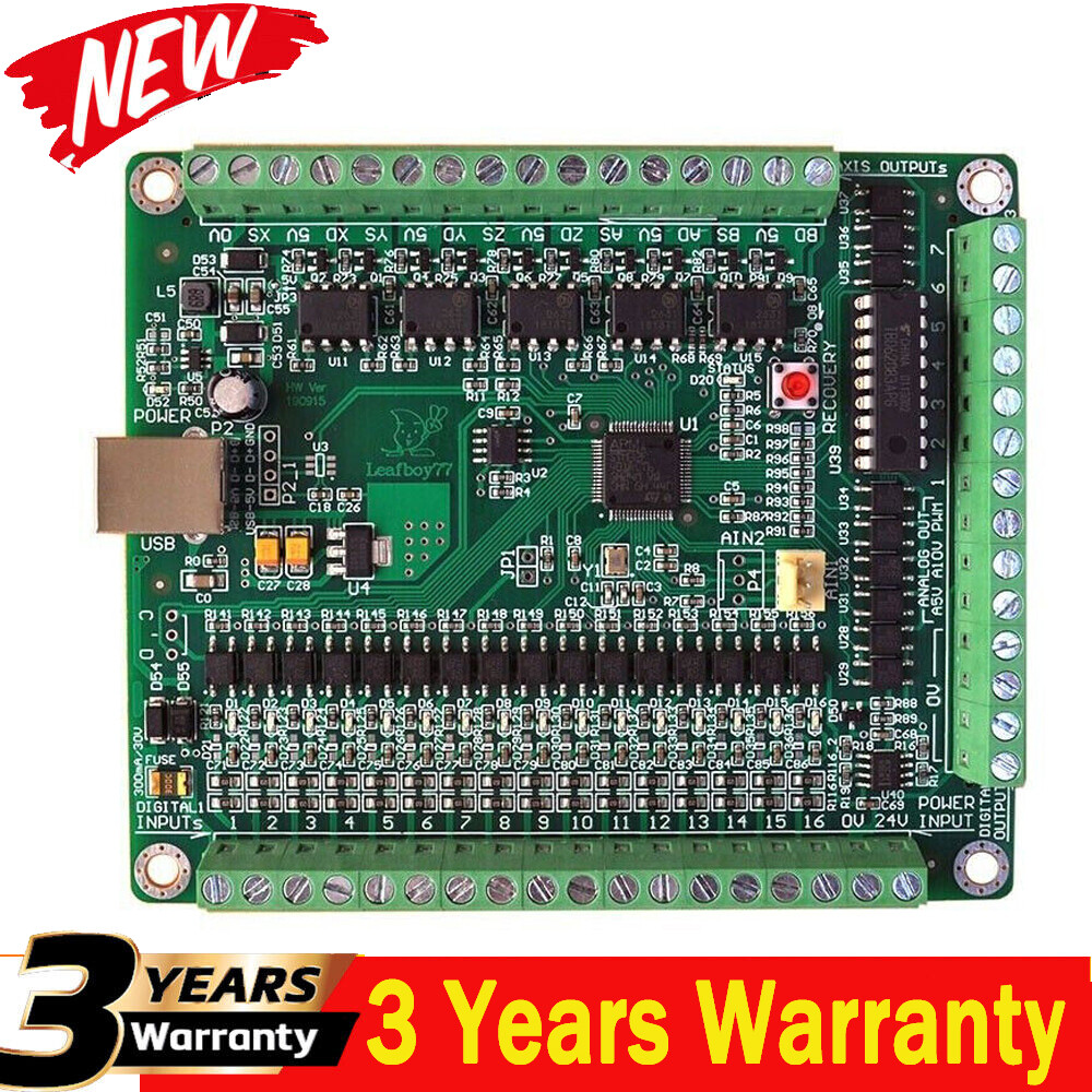 LF77-AKZ250-USB3-NPN(B) Mach3 USB Interface 5-Axis CNC Board Motion Controller#Z