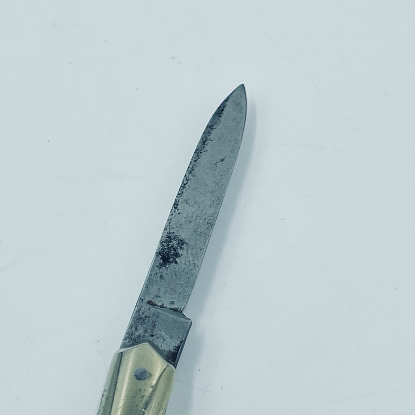 Vintage United Cut Co Germany Carved Pearl Pen Pocket Knife