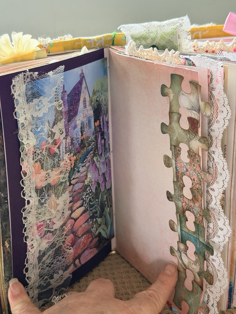 “Spring Sunshine”-Handmade Junk Journal