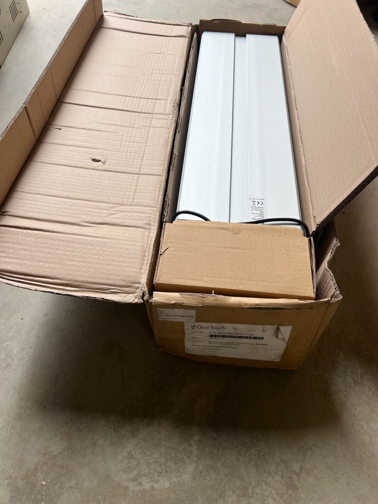 Clear Touch CTI-STAND-MCCT-SL Motorized Column Only Silver New