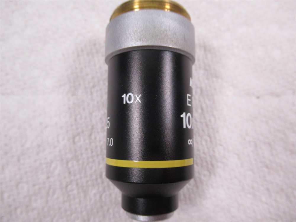 Nikon E Plan 10x Microscope Objective Lens Eclipse Series Brightfield Microscopy