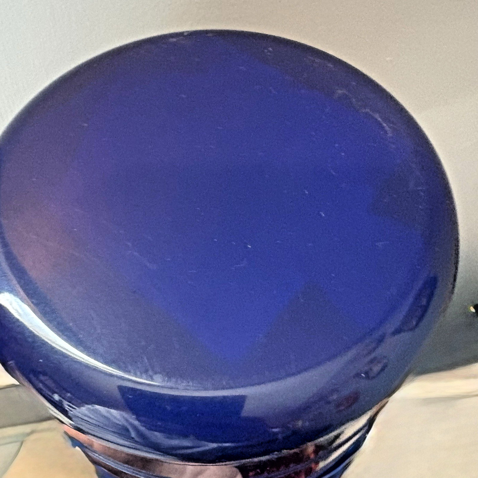 InterDesign Swivel Organizer , Dark Blue Rotating Desk Caddy - Functional