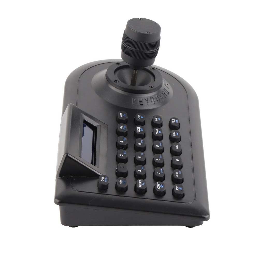 Long Distance PTZ Camera Controller LCD Display Joystick For Surveillance