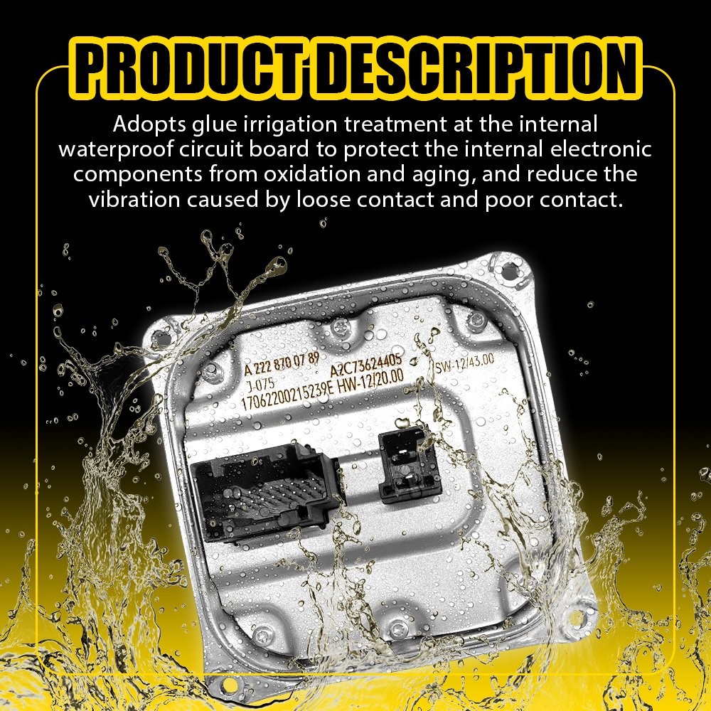 For 2014-16 Mercedes E / E350 / E400 / E550 / E63 AMG LED Headlight Module Unit