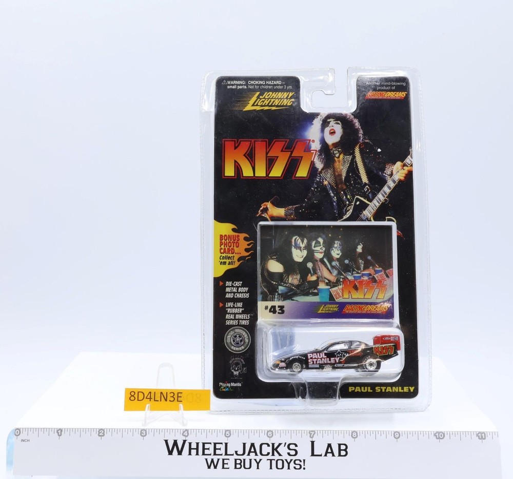 Paul Stanley Car KISS Johnny Lightning #43 Die-Cast 1997 Playing Mantis NEW MOSC
