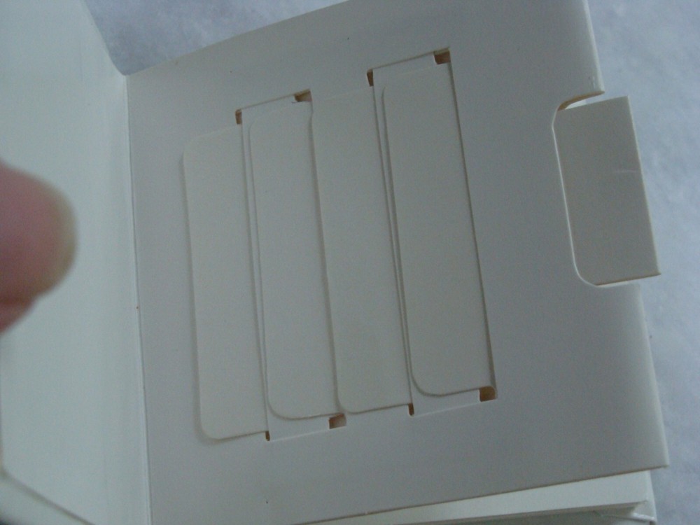 Create-A-Book Template Hefty Publishing 4 Tabbed Pages White