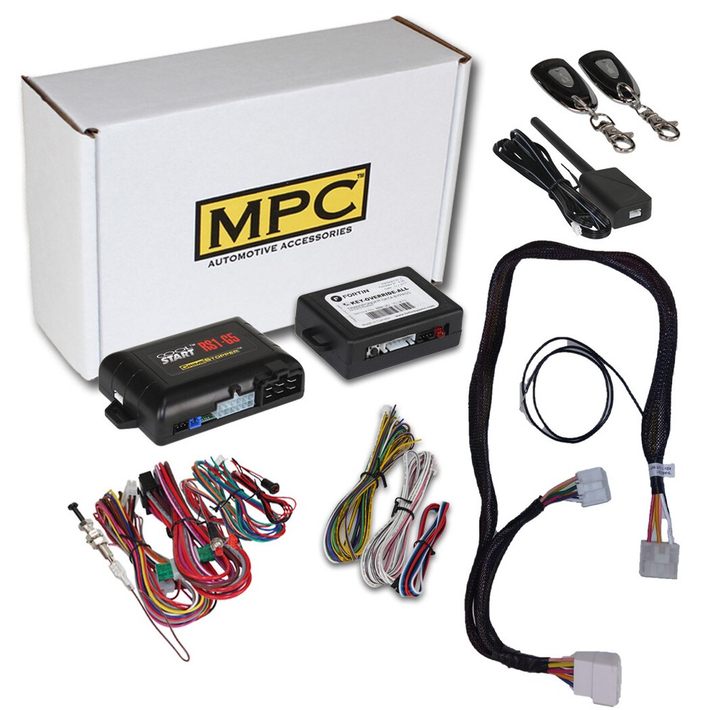 1-Button Remote Starter For 2005-2010 Scion tC Dot-Key - Plugin T-Harness
