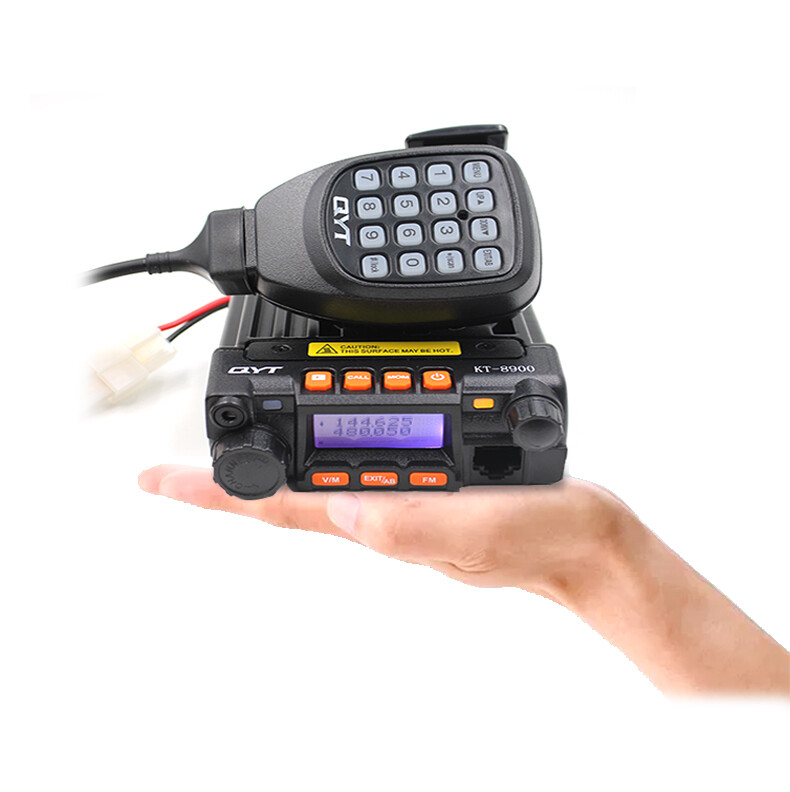 QYT KT-8900 25W Mini Car Mobile Radio Dual Band 136-174&400-480MHz 2 Way Radio