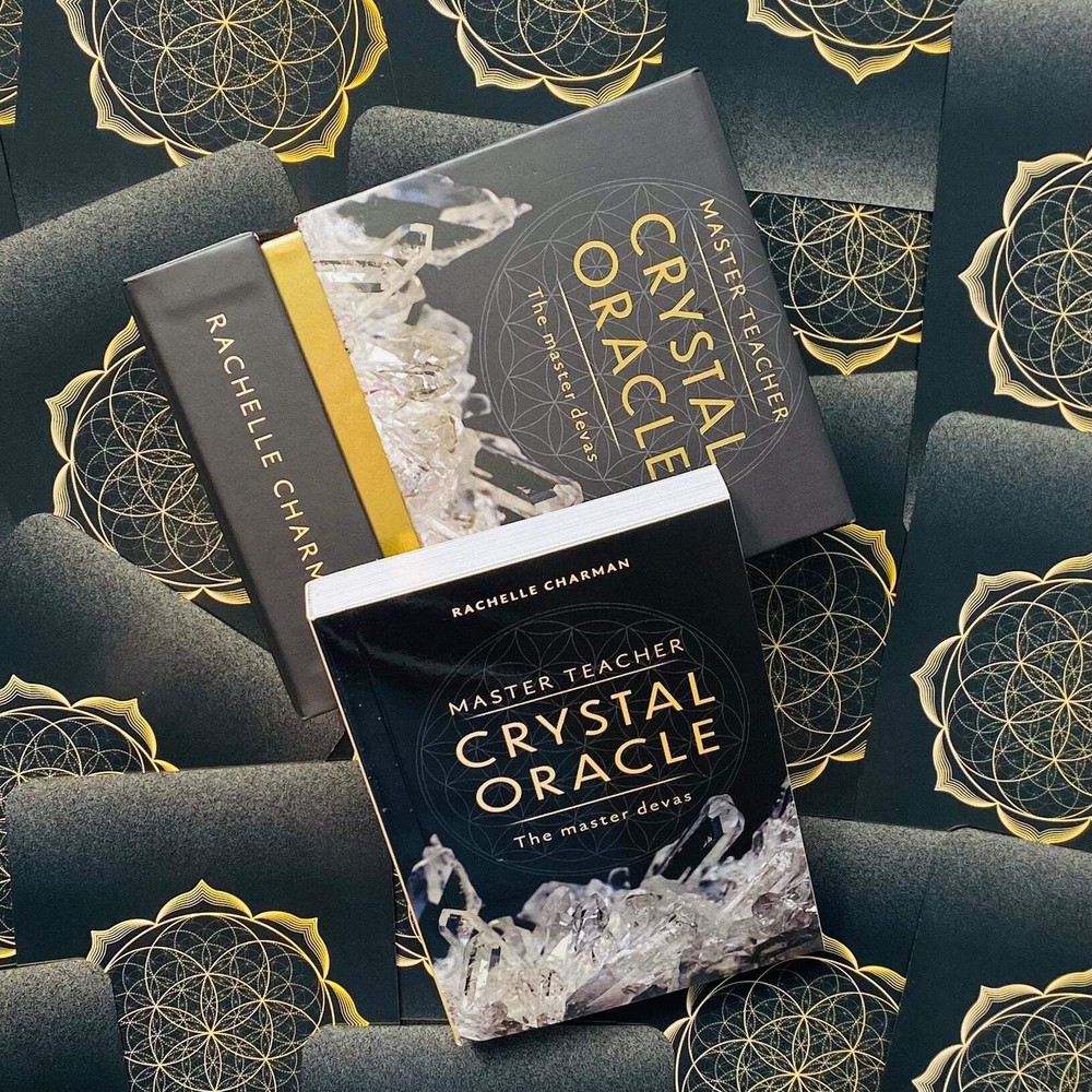 MASTER TEACHER CRYSTAL ORACLE CARDS DECK ROCKPOOL PUBLISHING MASTER DEVAS NEW