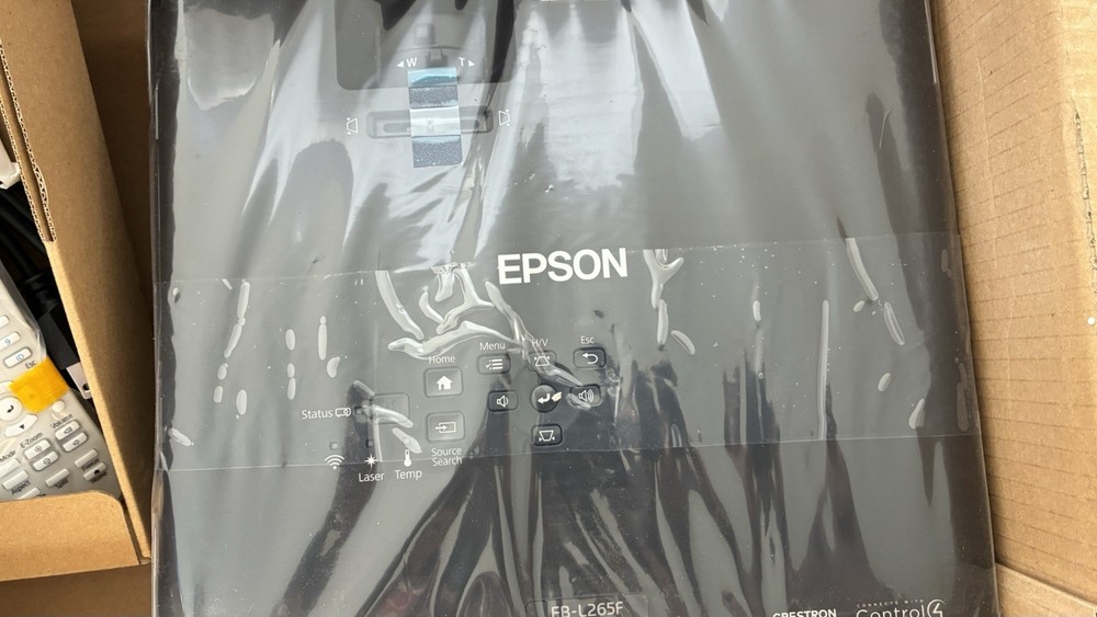 Epson EB-L265F LCD Laser Projector HDMI LAN USB – Open Box – Complete