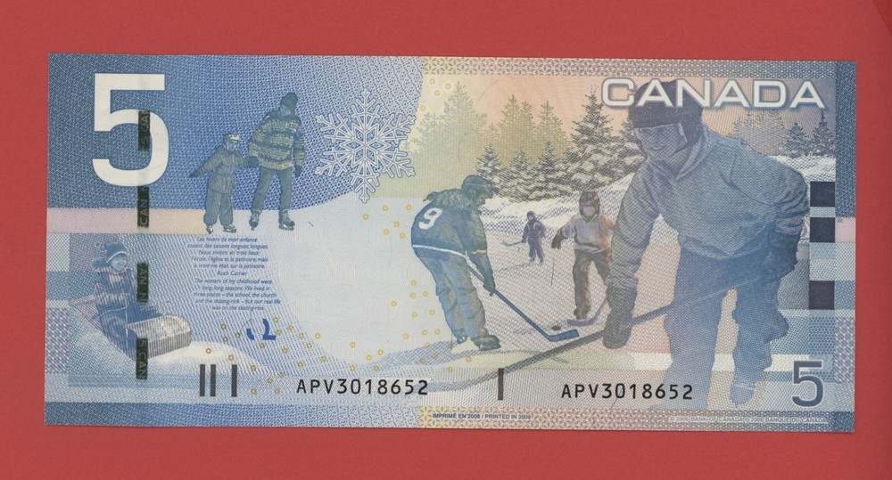 CANADA 5 DOLLARS 2006/2008 PICK # 101Ab UNC.