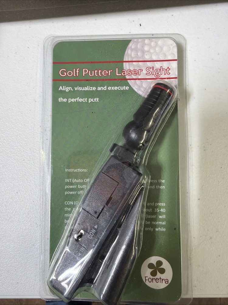 Golf Putter Laser Sight Pointer Training Putting Training Aid Corrector