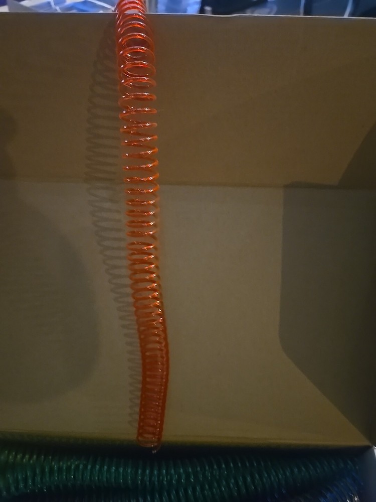 plastic spiral binding coils