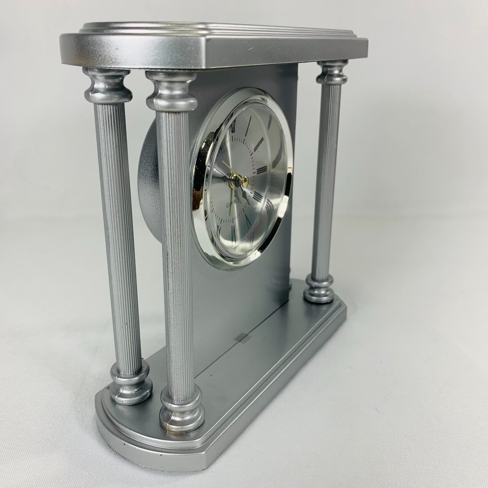 Quartz Pillar Clock Approx. 6.5” Inch