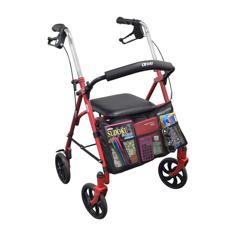 Deluxe Universal Walker/Rollator Bag - Black