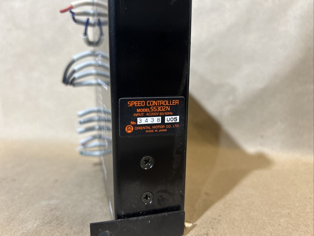 Oriental Motor Speed Controller SS302N New No Box