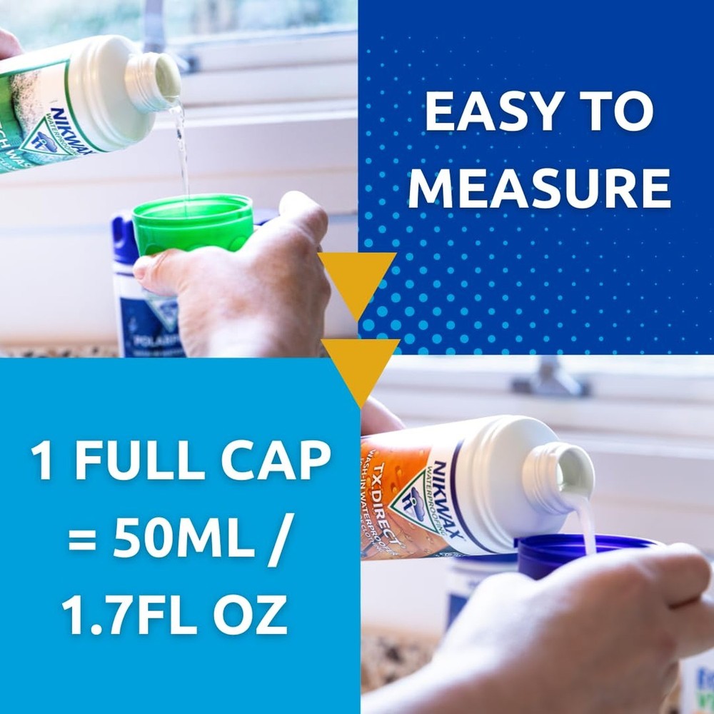 Nikwax Hardshell Cleaning & Waterproofing Duo-Pack 300ml Duo Pack