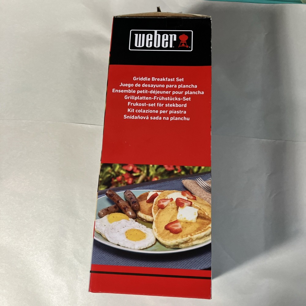 Webber Griddle Breakfast Set 3 Pieces