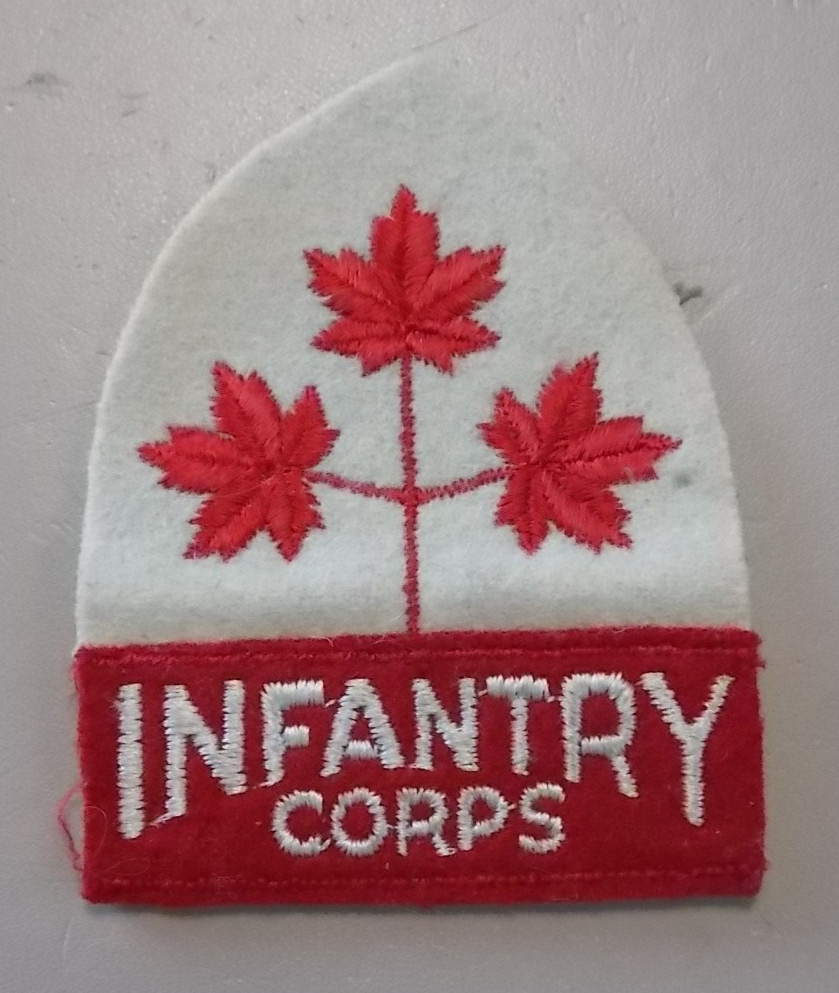 Canadian Army Infantry Corps Cloth Patch