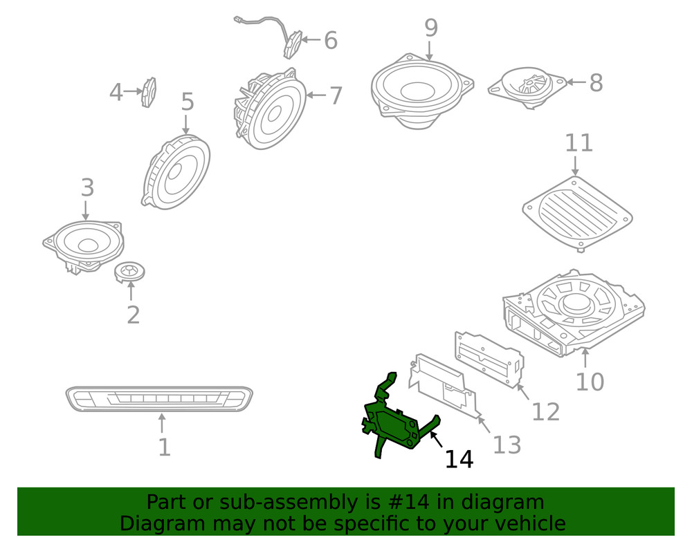 Genuine BMW Support Bracket 65-15-9-865-515