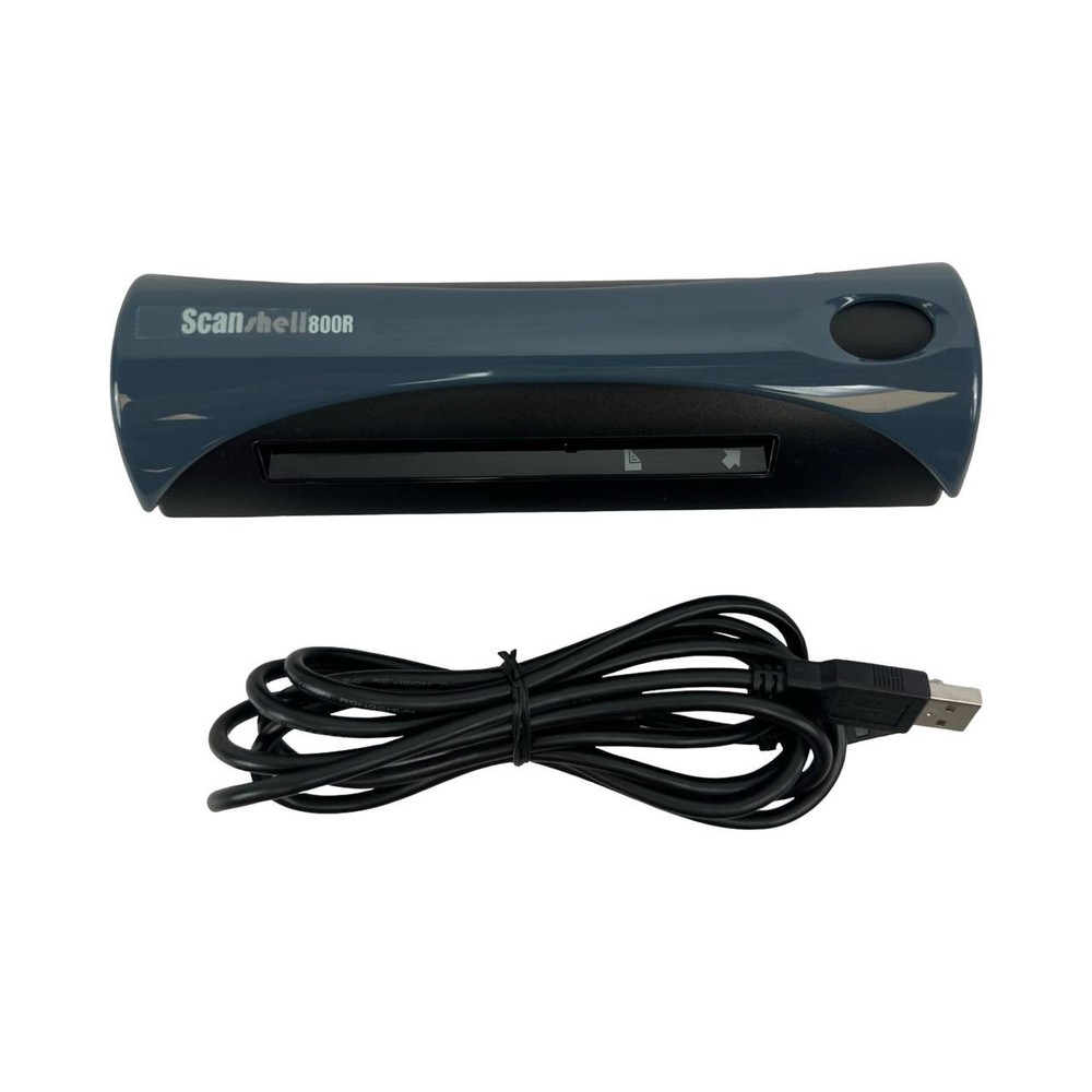 Acuant ScanShell 800R Card & ID Scanner & USB Cable - Tested