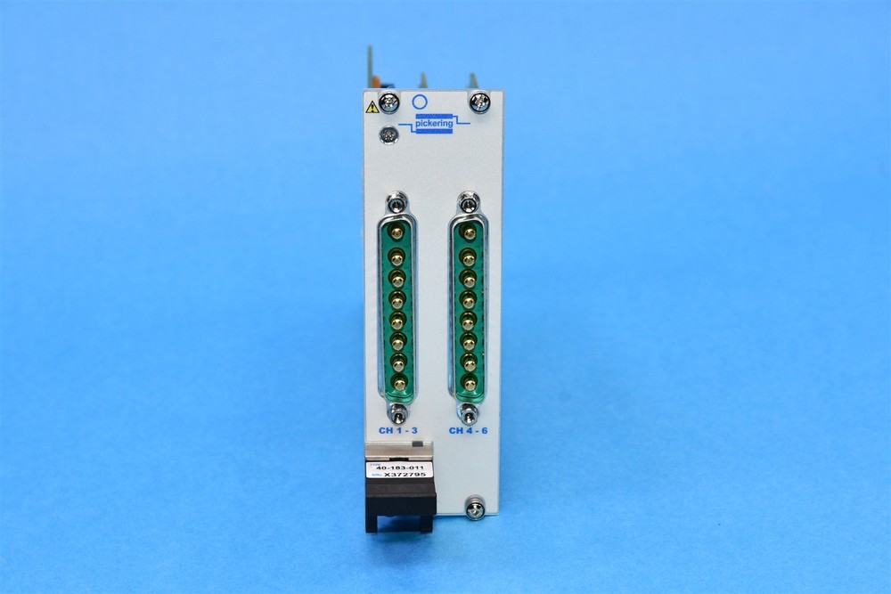 Pickering PXI 6-Channel 30A Solid State 6xSPST Switch Module Card 40-183-011
