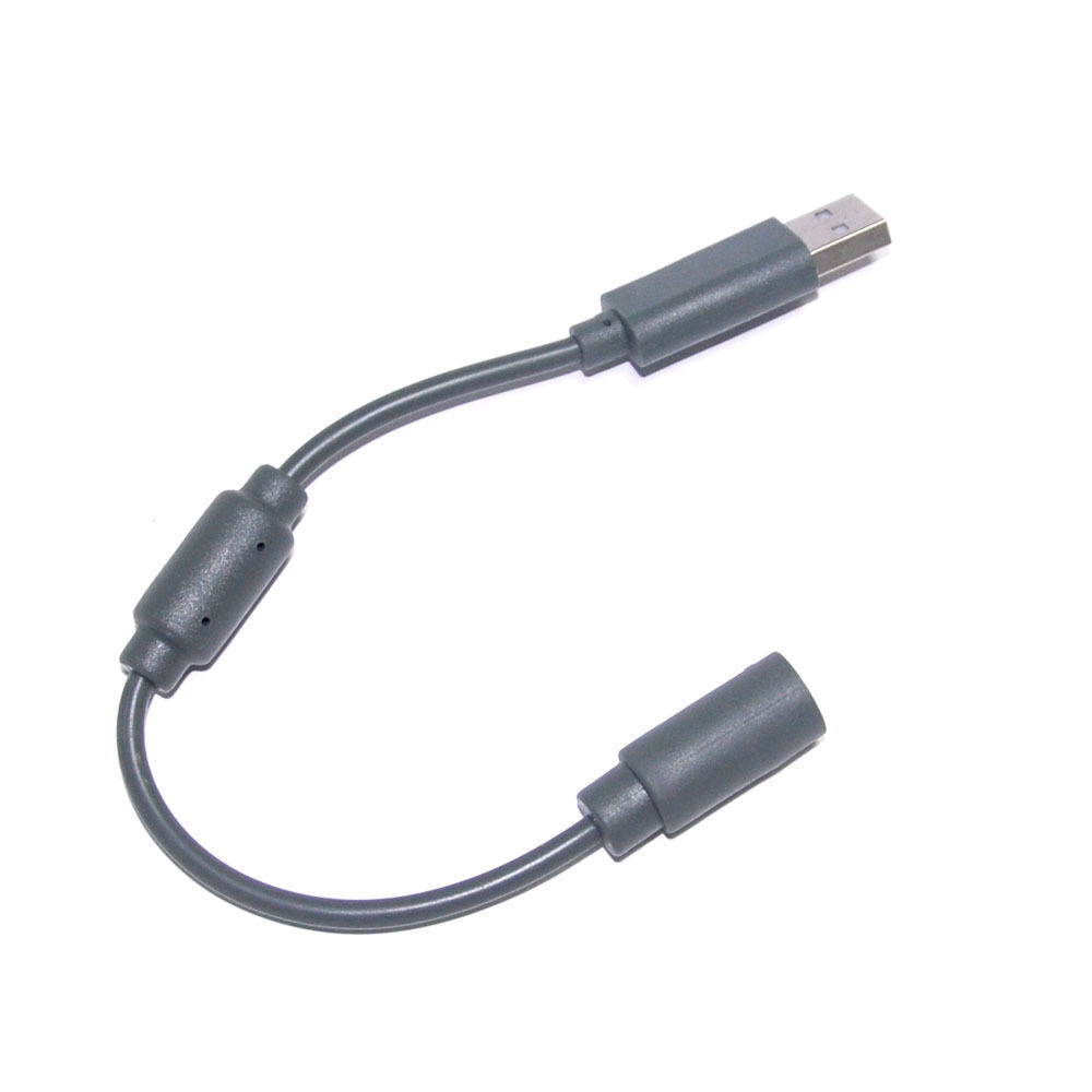 Dongle USB Breakaway Adapter Cable Replacement for Xbox 360 Wired Controllers