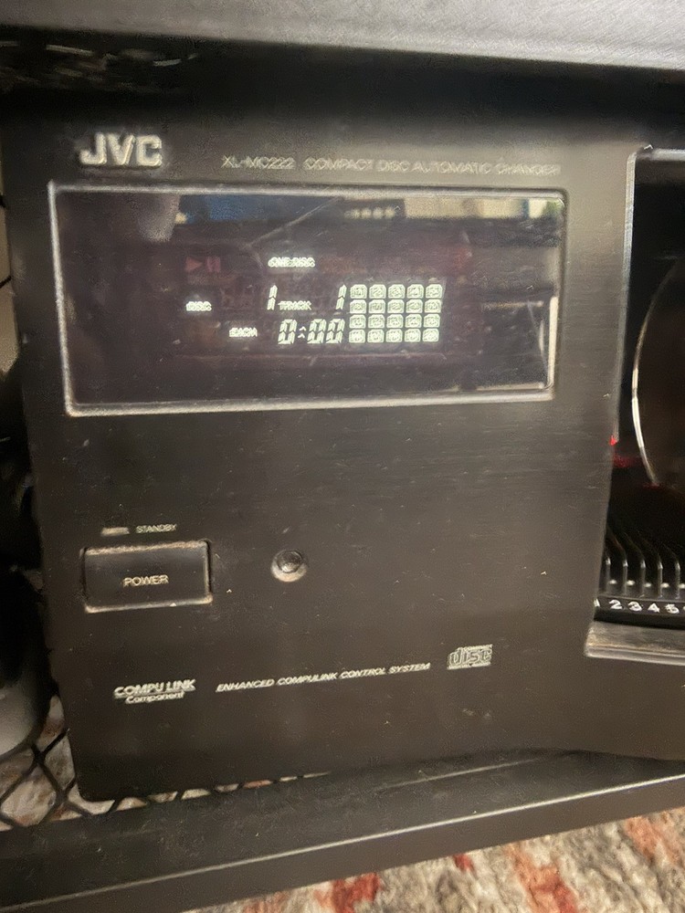 JVC XL-MC222 200 Compact Disc CD Automatic Changer Player