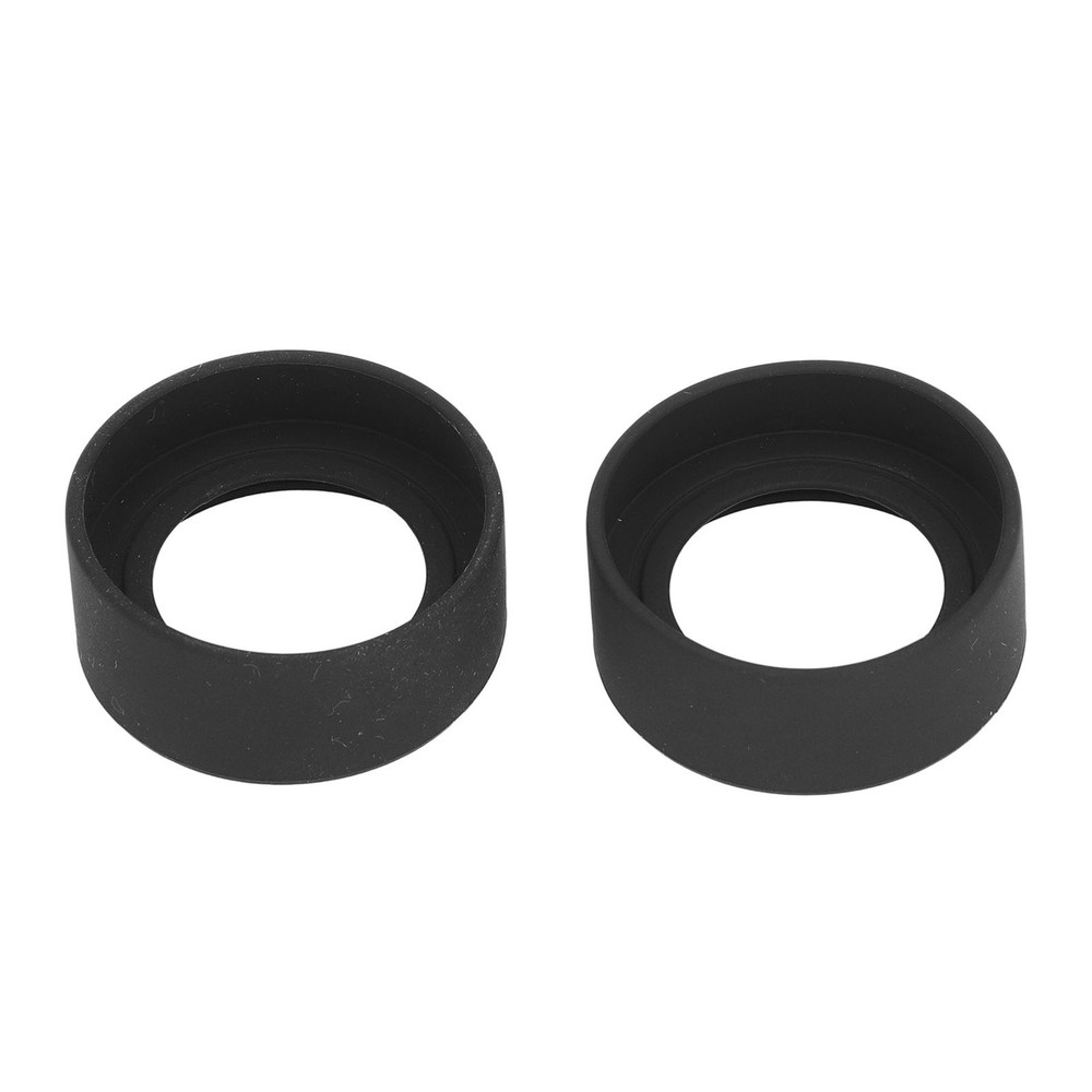 2-2 Pcs Microscope Eyepiece Eye Cup 41mm Diameter Flat Angle Rubber Eyepiece