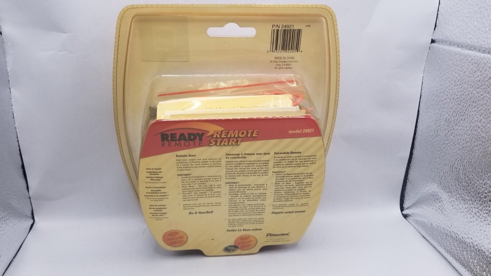 DIRECTED ELECTRONICS READY REMOTE START MODEL 24921 FACTORY SEALED NEW