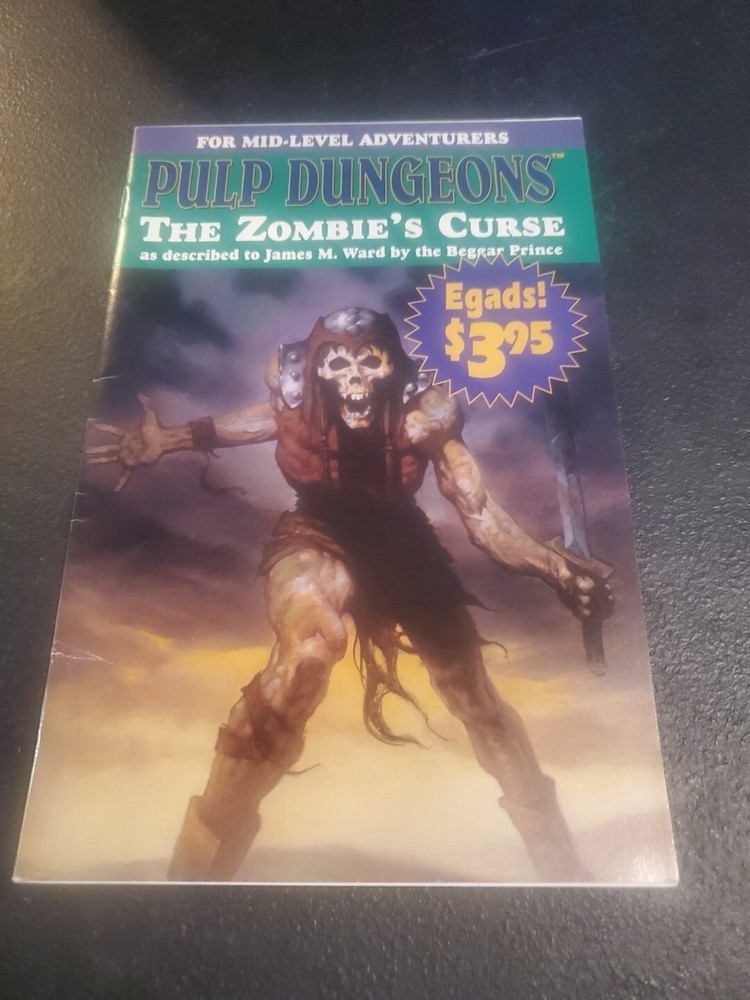 Dungeons & Dragons, DnD: Pulp Dungeons - The Zombie's Curse (d20 System)