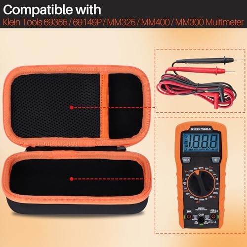 Storage Case Compatible with Klein Tools 69355 / 69149P / MM325 / MM400 /
