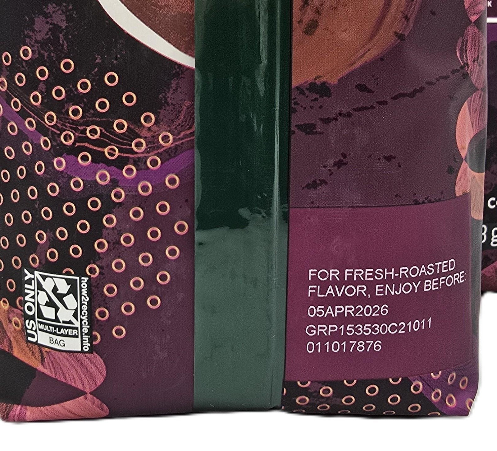 Starbucks Decaf Espresso Dark Roast Whole Bean Coffee 1lb/16oz Bag BB 05APR2026