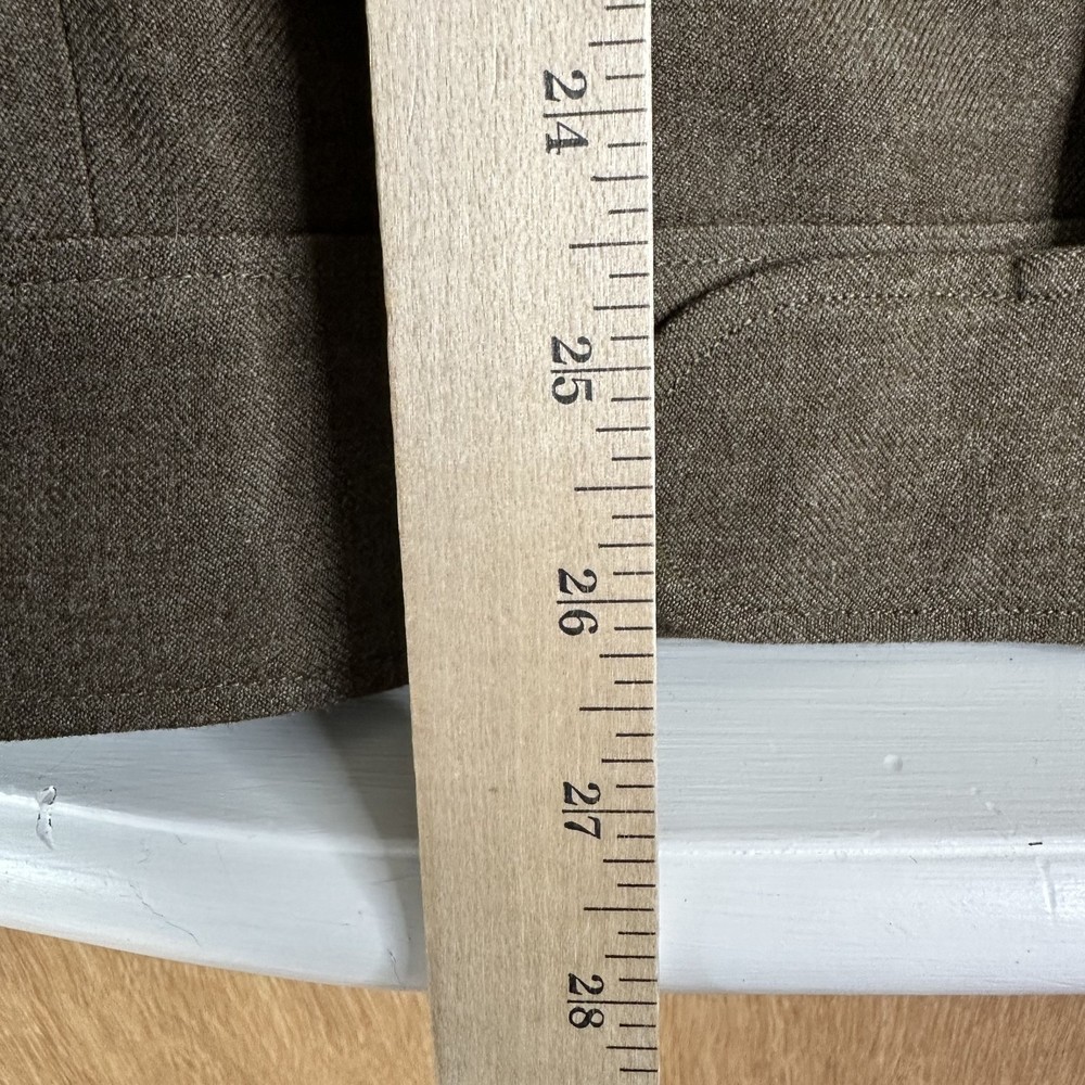 VINTAGE WW2 Jacket 40L Olive Green Field 5 Button Wool Shoulder Patch 1940s