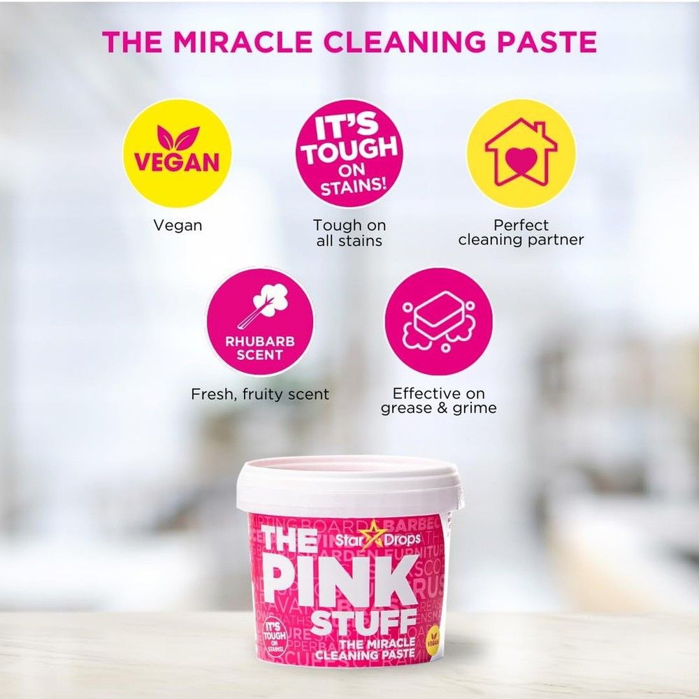 Stardrops - The Pink Stuff - The Miracle Cleaning Paste, Multi-Purpose Spray,...