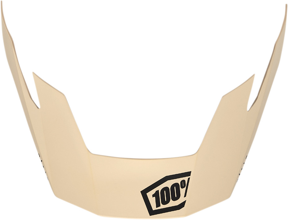 100% Altis Visor - Tan 89029-00004