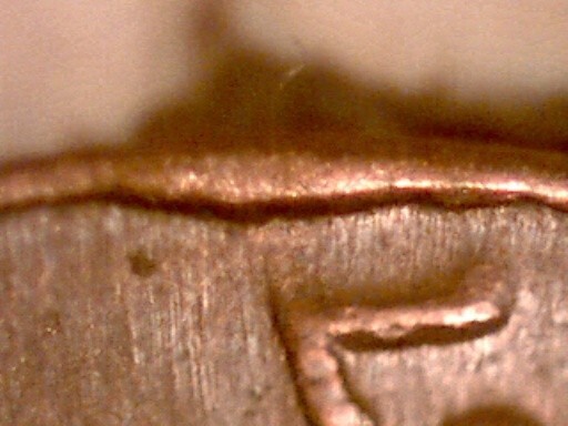 1967 RIM CUD COPPER LINCOLN CENT B671