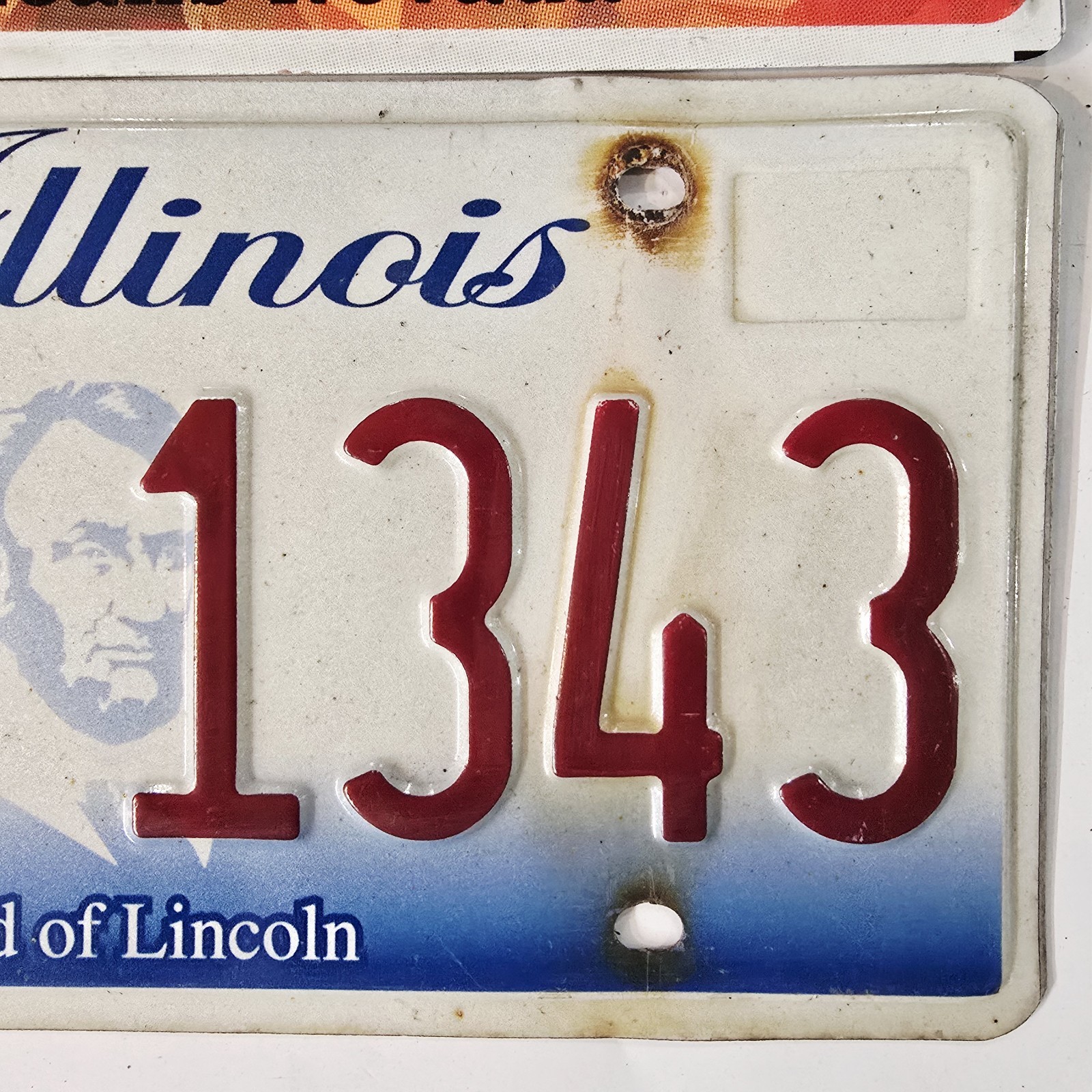 License Plate Lot 🔥FREE📬🔥 2 Tags Nevada 006 E37 & Illinois K69 1343