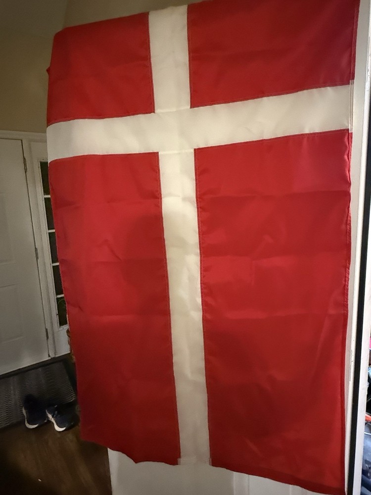Vintage Denmark Flag