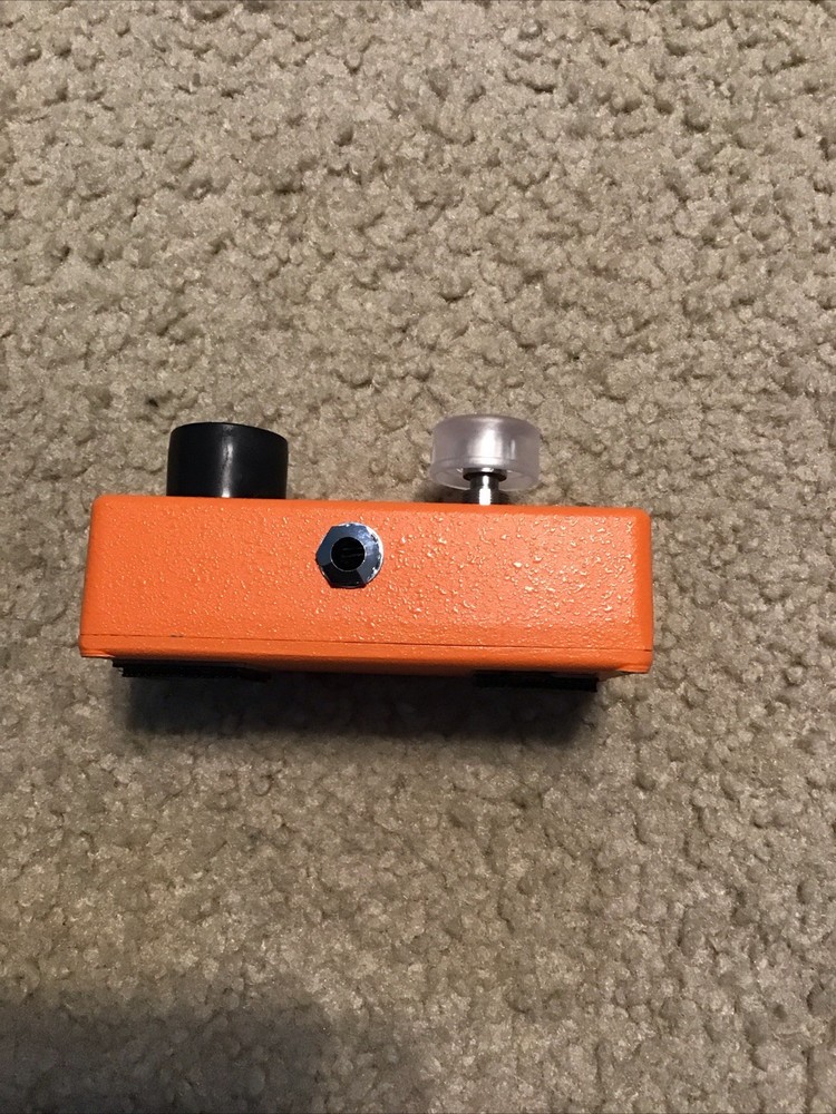 MXR M101 Phase 90 Phase Shifter Effects Pedal Orange Script MOD