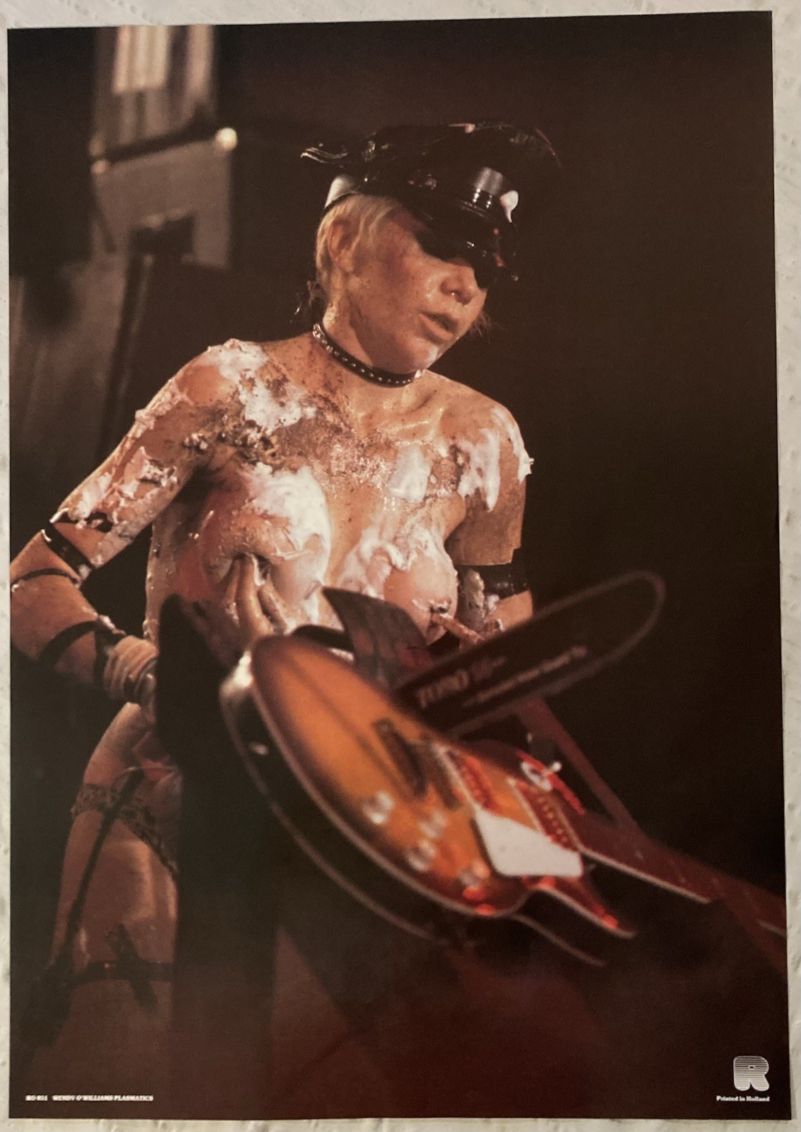 Plasmatics 1982 Poster Wendy O. Williams Rock On Holland
