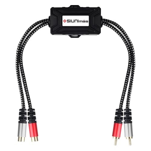 Pro RCA 2 Channels Ground Loop Isolator Hotswap Design with SIM-2CH-RCA01A