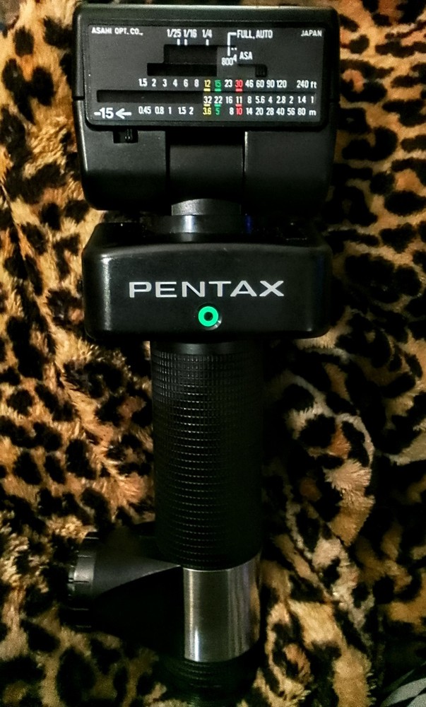 Pentax AF400T Hammerhead Flash Mount Bracket Unit 6x7