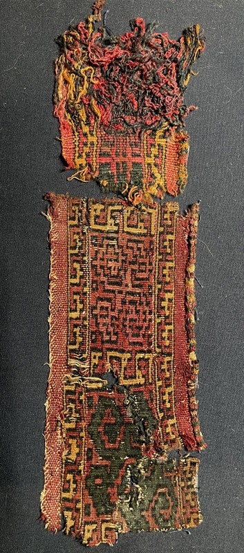 PRE-COLUMBIAN PERU TEXTILE FRAGMENTS