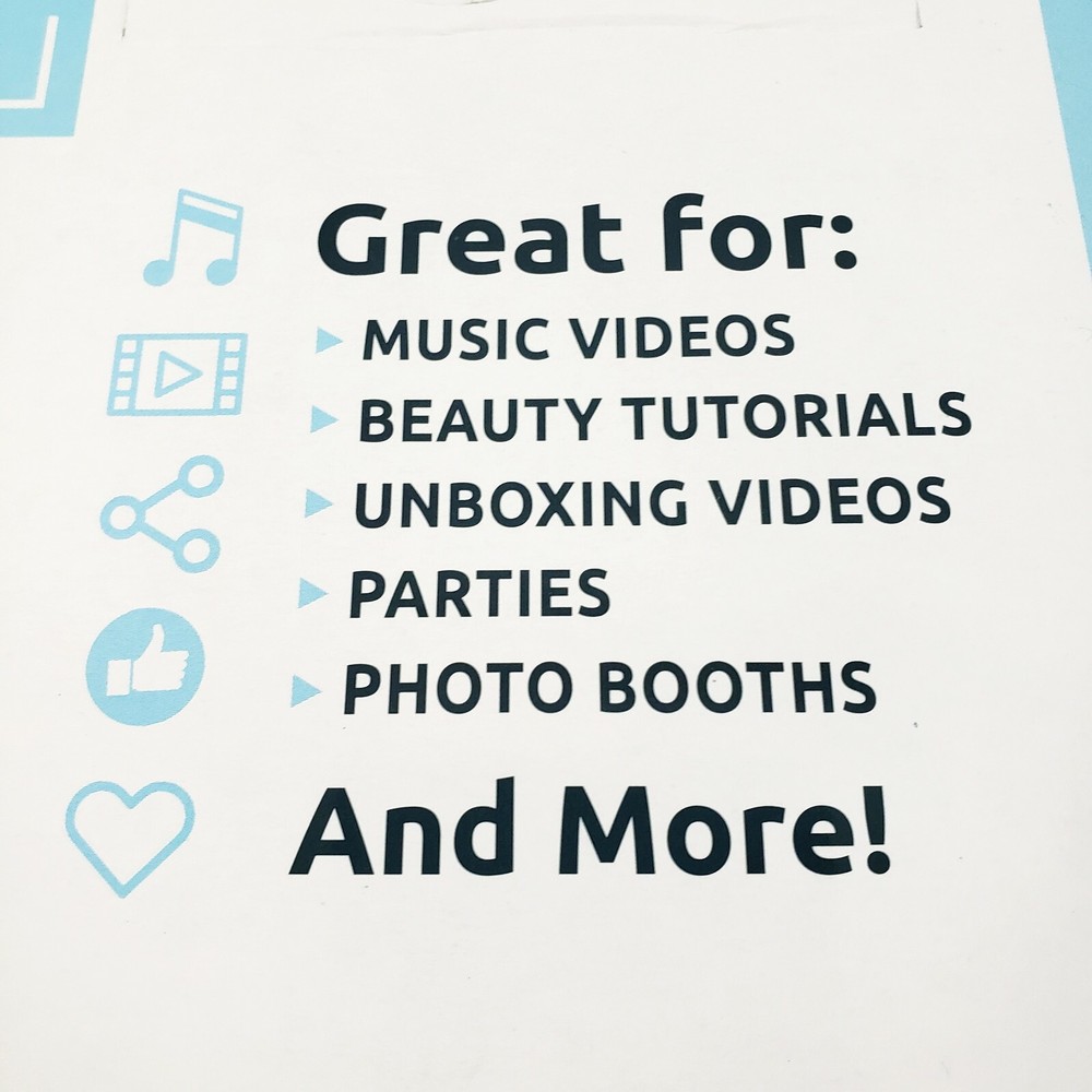 Studio Creator Video Maker Kit DIY Ring Light Phone Holder tripod Green Screen